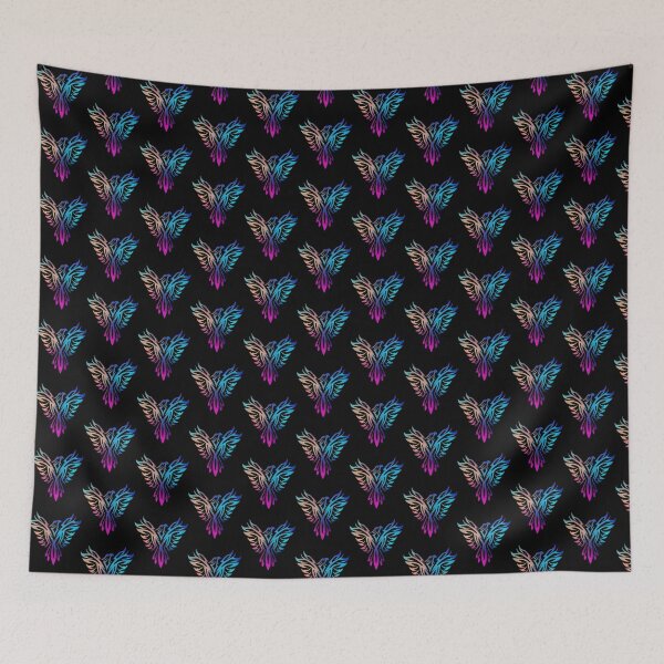 Item preview, Stylish Colorful Polygon Pastels Phoenix Mythical Rising Born Again designed and sold by Better Me.