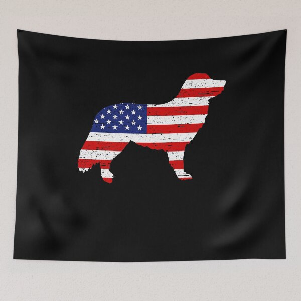 Item preview, Nova Scotia Duck Tolling Retriever 4th of July American Flag  designed and sold by rafaeltto.