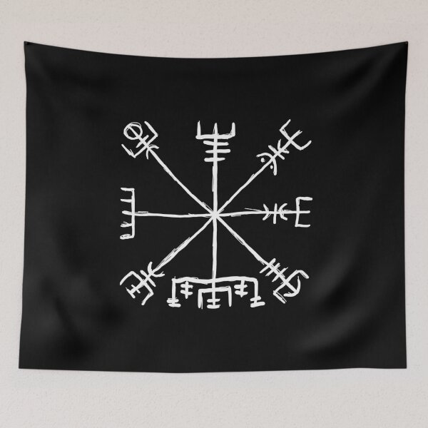 Item preview, Vegsivir Wayfinder Symbol (white) designed and sold by Michael Stewart.
