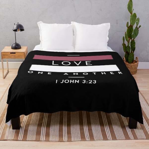 Item preview, Love each other - Bible verse design designed and sold by GoodNewsDesign.