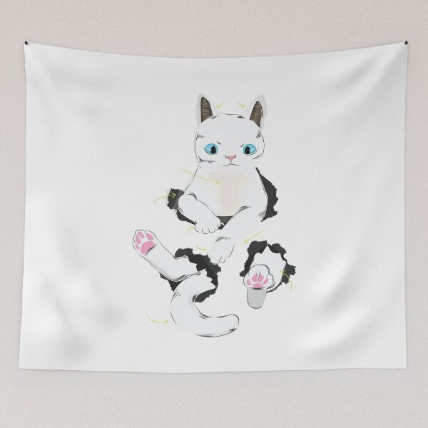 Item preview, Cat kitten hangover kitty designed and sold by alexngn.