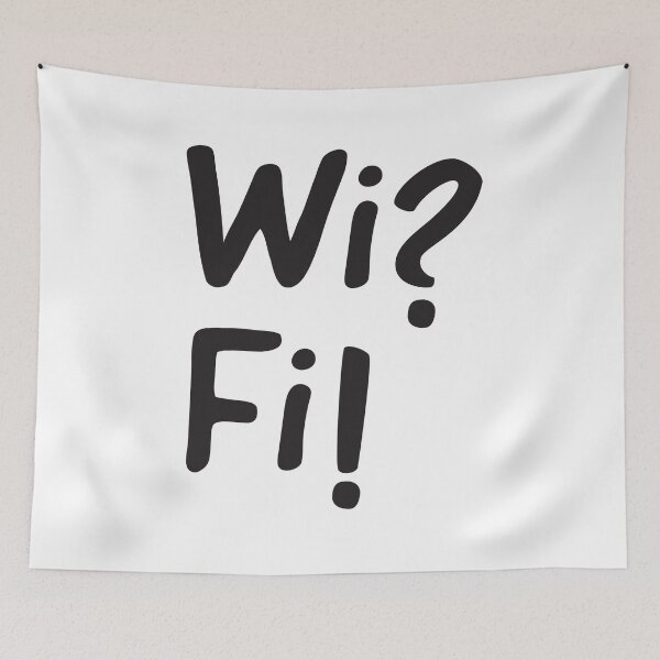 Item preview, Wifi funny text designed and sold by sigdesign.