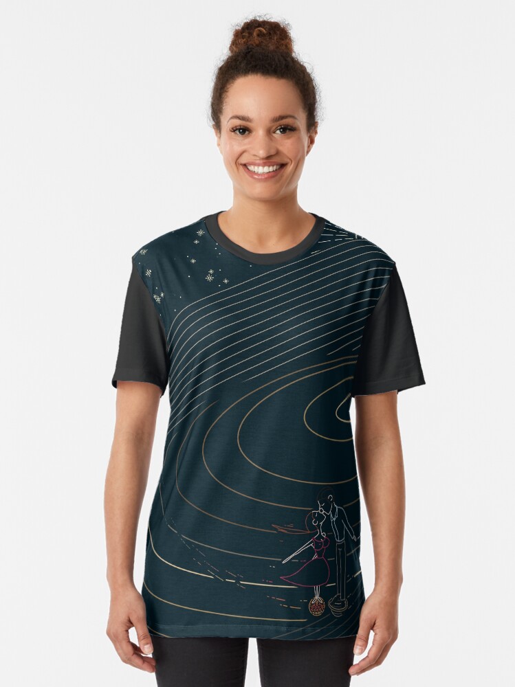 Alternate view of Attraction / "LuiLei" Graphic T-Shirt