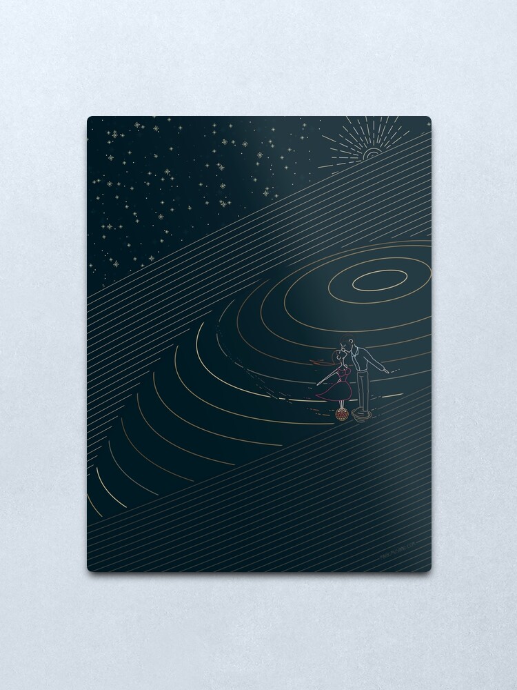 Alternate view of Attraction / "LuiLei" Metal Print