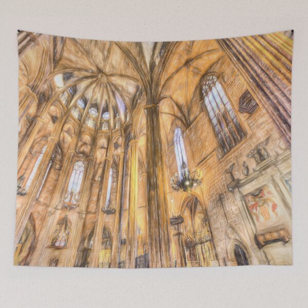 Item preview, Barcelona Cathedral Art designed and sold by Londonimages.