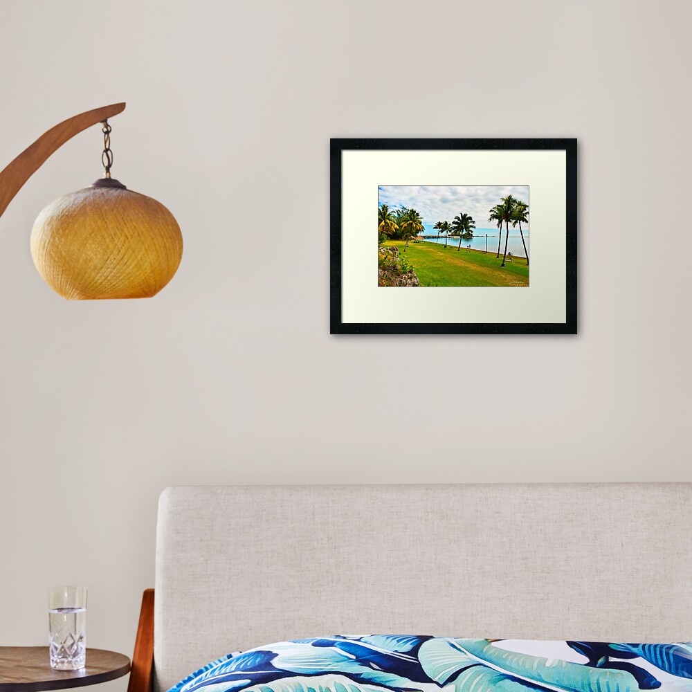 Alice Wainwright Park Framed Art Print