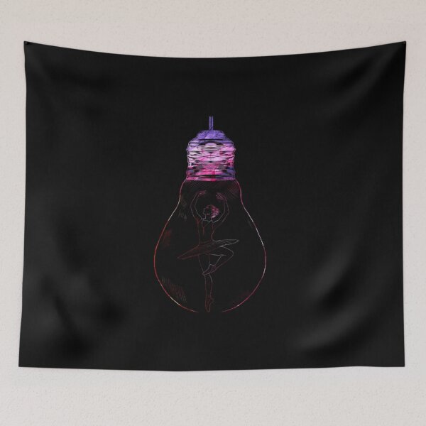 Item preview, Ballerina girl or woman dancing ballet in a lamp designed and sold by alwe-designs.