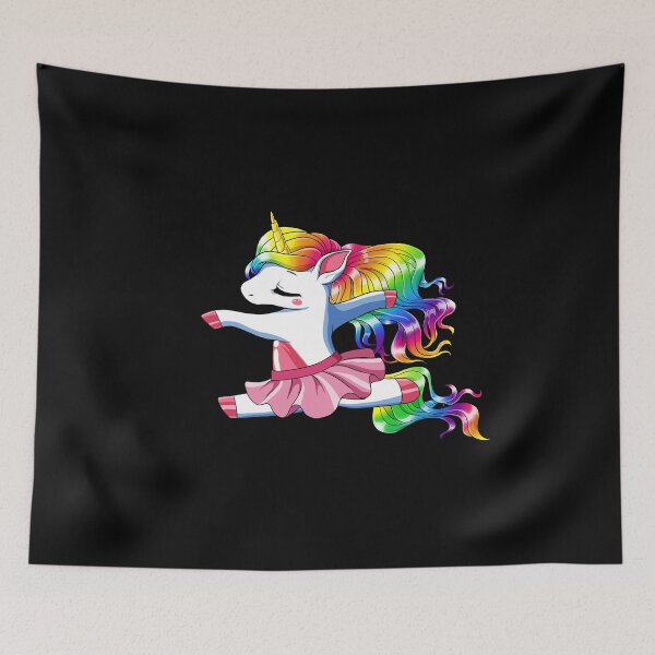 Item preview, Unicorn Ballerina girl dancing ballet designed and sold by alwe-designs.