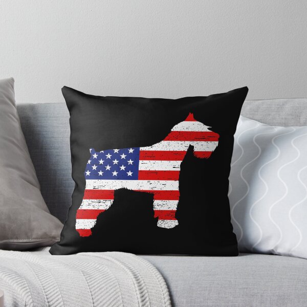 Item preview, Standard Schnauzer 4th of July American Flag  designed and sold by rafaeltto.