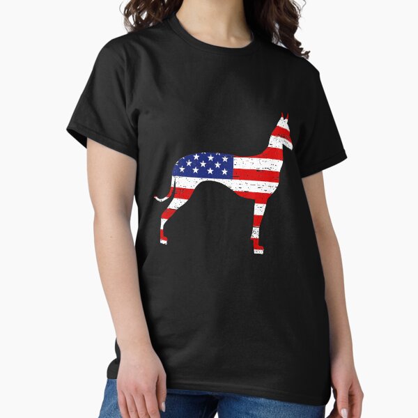 Vista previa del artículo con la obra «Xoloitzcuintli 4th of July American Flag », diseñado y vendido por rafaeltto.
