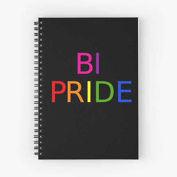 Item preview, Rainbow "BI PRIDE" Pride Shirt designed and sold by LazyGirlGuides.