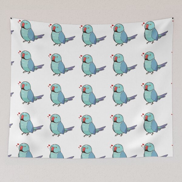 Item preview, Ringneck Parakeet 4 designed and sold by Shemii.