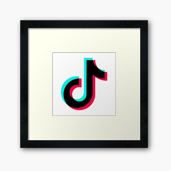 Tiktok - memes Framed Art Print