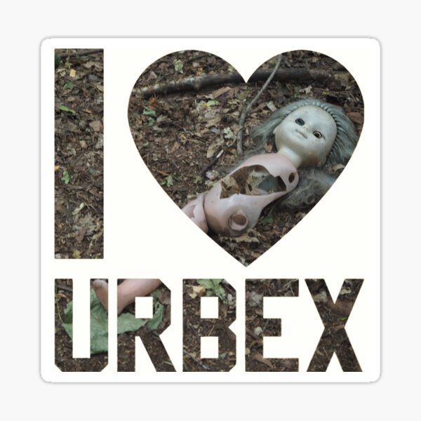 I love Urbex - baby doll Sticker