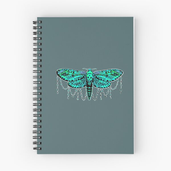 Item preview,  Moth turquoise designed and sold by ARTofFANTASY3.