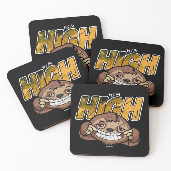 Item preview, High Stoner Sloth / Weed Design designed and sold by EddieBalevo.