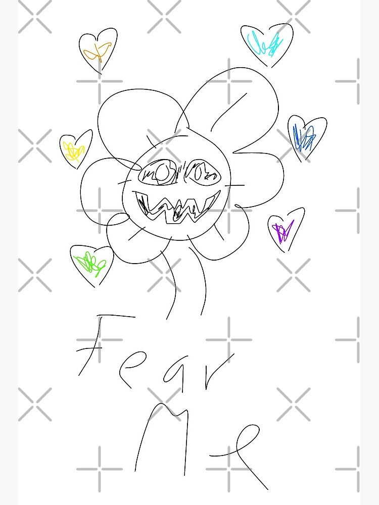 Flowey Undertale | Art Board Print