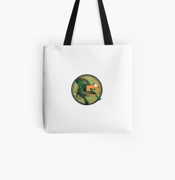 Nano-TAZ All Over Print Tote Bag