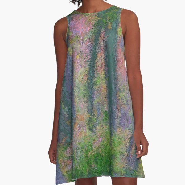 Private Spaces Off The Trail A-Line Dress