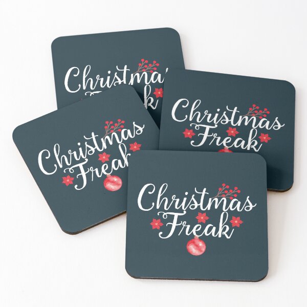 Item preview, Christmas Freak Typography designed and sold by ironydesigns.