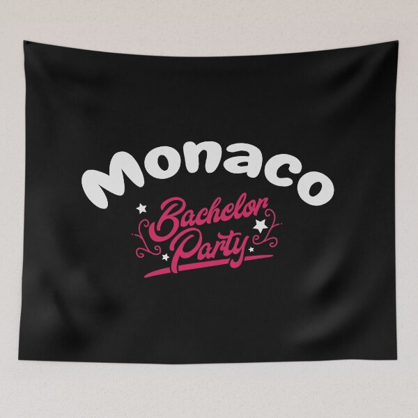 Item preview, Bachelor Party Shirt Monaco Pre Wedding Celebration Tee designed and sold by haselshirt.