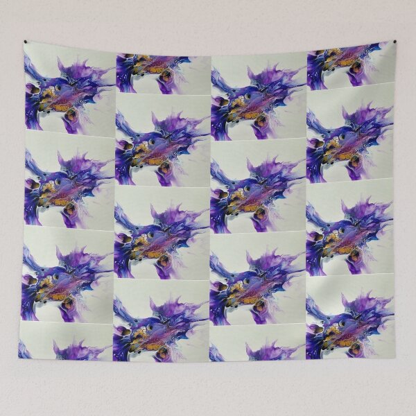 Item preview, Elusive Purple Betta designed and sold by Sue Goldberg.