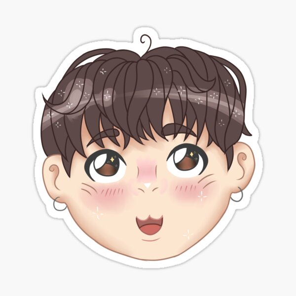 Boy With Luv Jungkook Pegatina