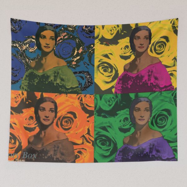 Item preview, Maria Callas quartet designed and sold by Tania Bekta.