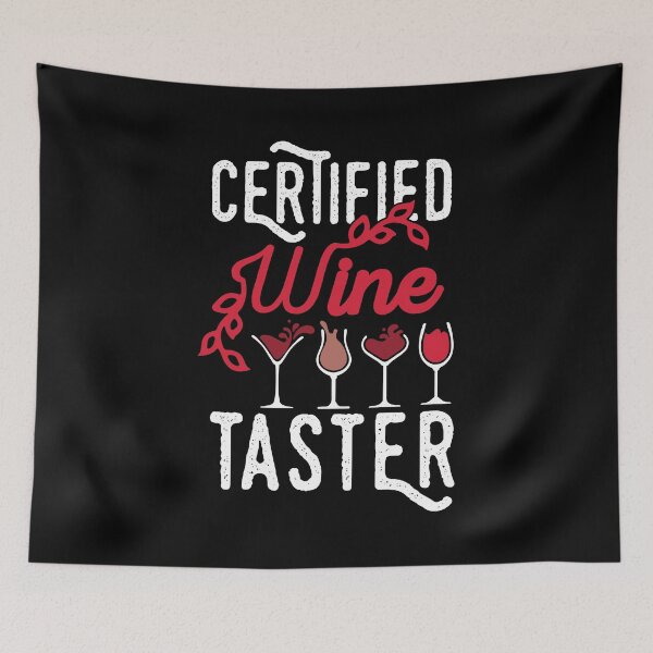 Item preview, Wine Lover Certified Wine Tester Birthday Gift Idea designed and sold by haselshirt.