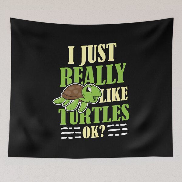 Item preview, Turtle Lover Turtle Pet I Just Really Like Turtles Gift designed and sold by haselshirt.