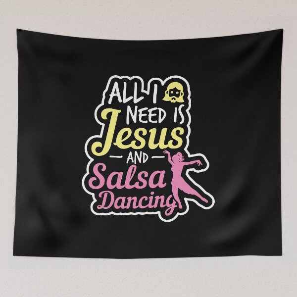 Item preview, Salsa Dancing All I Need Is Jesus And Salsa Dancing designed and sold by haselshirt.