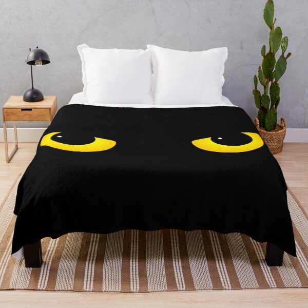 Item preview, Cat Eyes Yellow Drawing designed and sold by rewstudio.