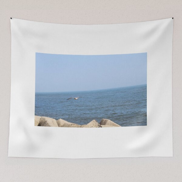 Item preview,  Scarborough Landscape Seagull designed and sold by AthenaAPhoto.