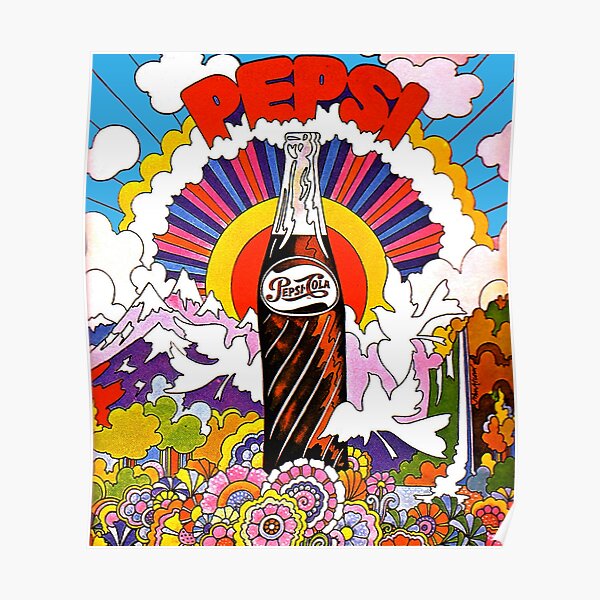 Pepsi In The 70's Poster