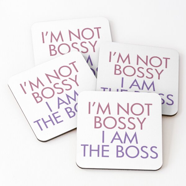 Item preview, I'm Not Bossy I am The Boss designed and sold by ironydesigns.