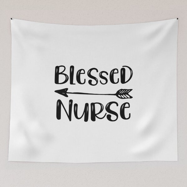 Item preview, Blessed Nurse Quote Arrow Cute Love Nursing Career Saying designed and sold by CreatedByHeidi.