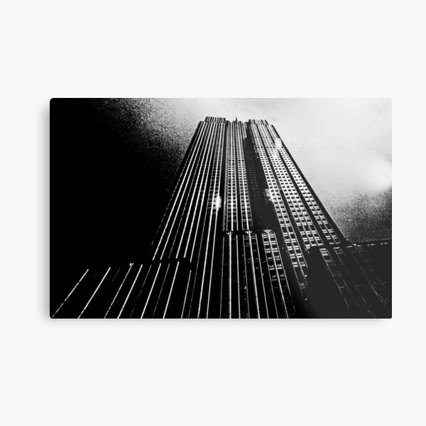 Empire State Building Dramatic Metal Print