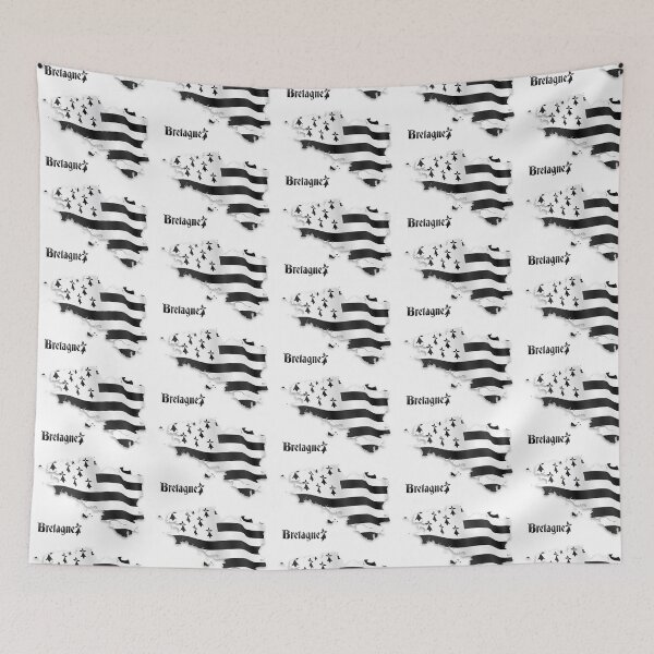 Item preview, Bretagne united flag map designed and sold by 1enchik.