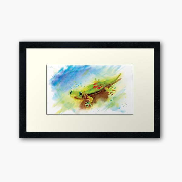 Item preview, Gecko in Watercolor designed and sold by Kelly Roy.