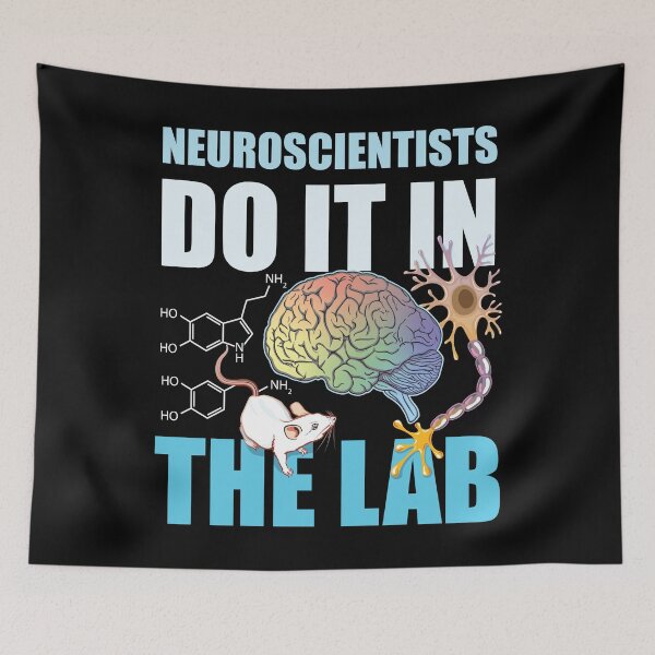 Item preview, Neuroscientists Do It In The Lab - Neuroscience, Psychology, Cognitive Science Design designed and sold by Zit-Zat-Zot.