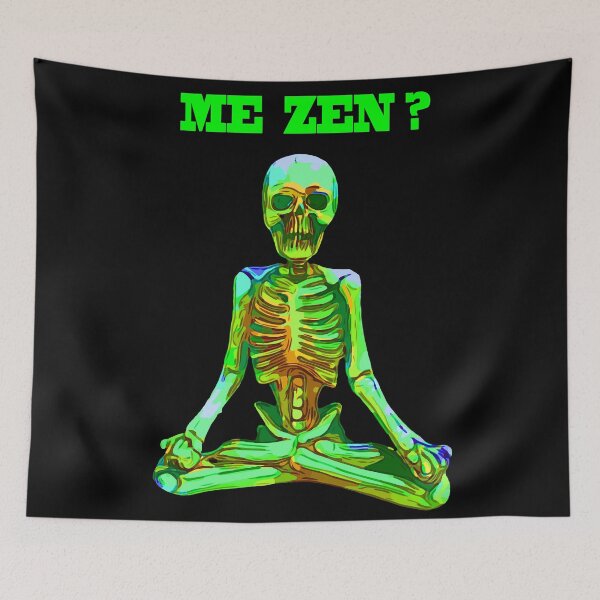 Item preview, THE ZEN SKELETON designed and sold by Astralia.