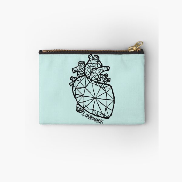 Item preview, Lovesick Geometric Scribble Heart (Black) designed and sold by Bellaisaturtle.