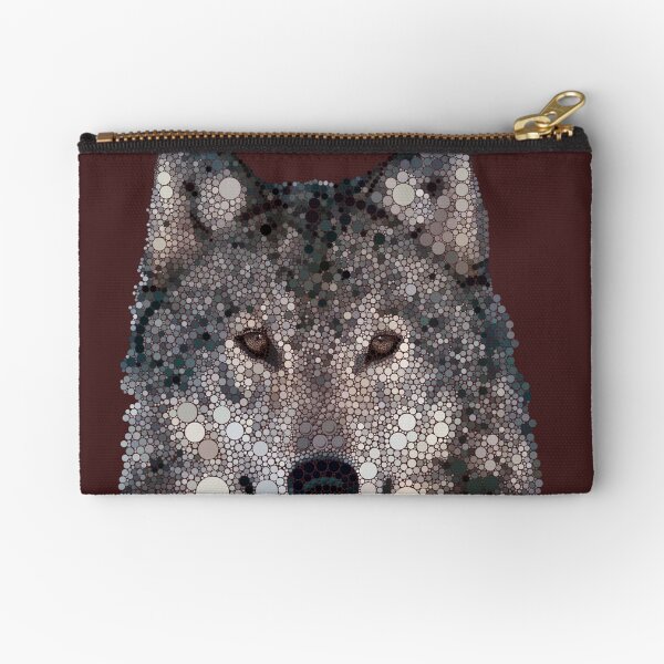 Circlism Wolf Zipper Pouch