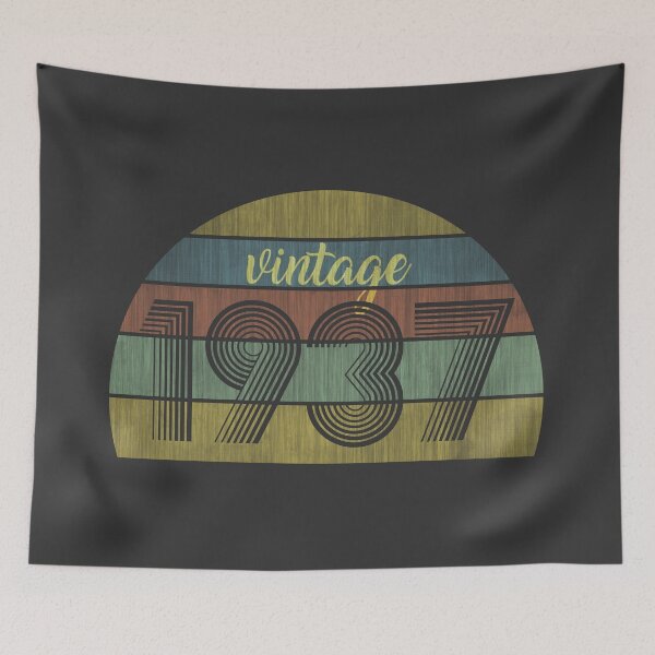 Item preview, Vintage Retro Sunset Classic Sunrise 1937 Birth Year designed and sold by surgedesigns.