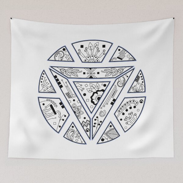 Item preview, The crest mandala designed and sold by LotusArtStudio.
