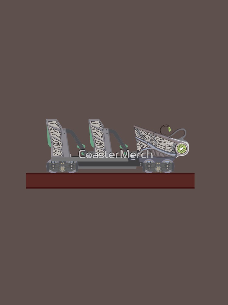 Untamed - Walibi Holland Rollercoaster Car by CoasterMerch