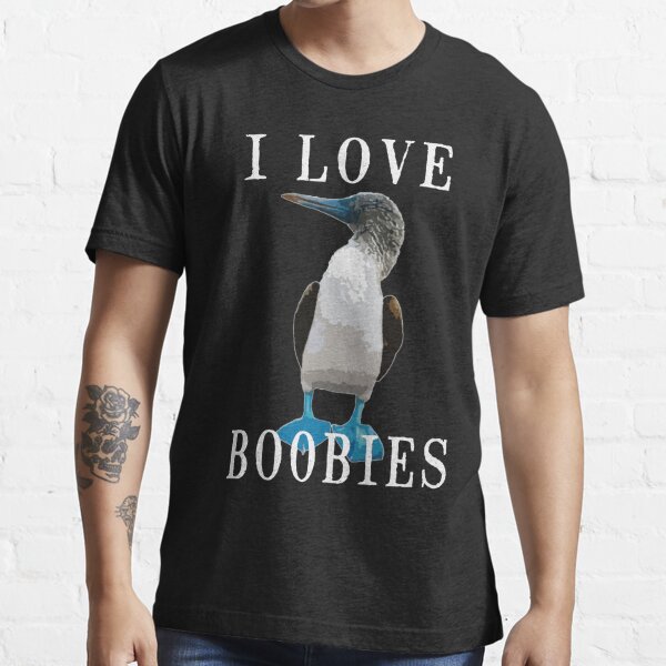 Boobies are my Spirit Animal Boobie Bird Funny - Bird - T-Shirt