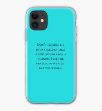 Dragon of Feminism 2 iPhone Case