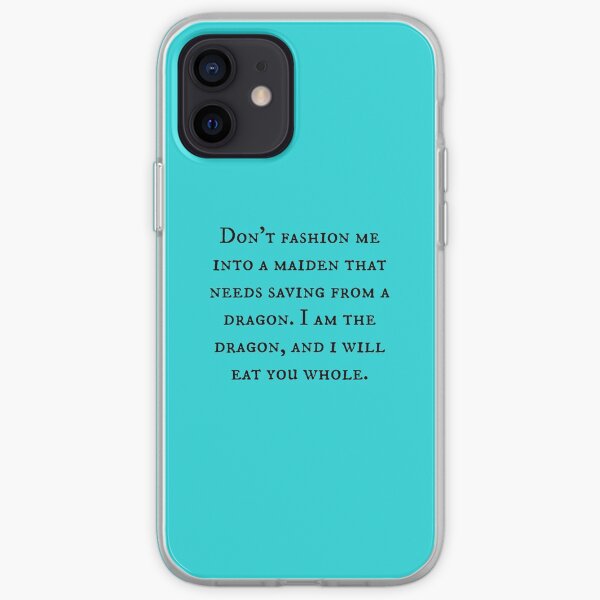 Dragon of Feminism 2 iPhone Soft Case