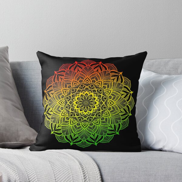 Item preview, Rasta Striped Mandala designed and sold by JustGottaDraw.